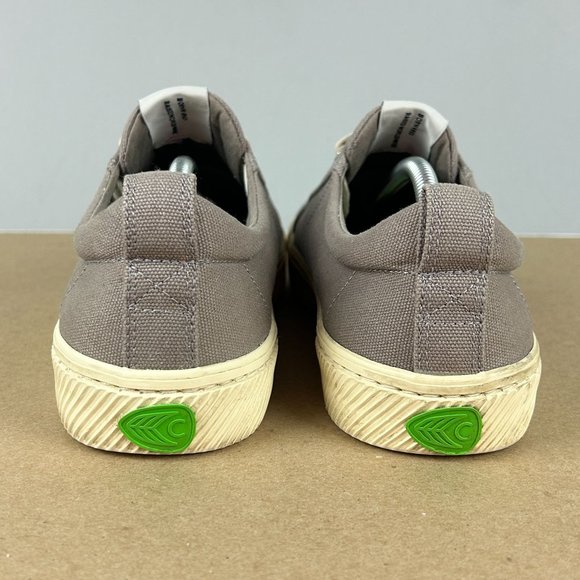 Cariuma OCA Canvas Sneakers Womens 8.5 Mens 7 Gray Lace Up Low Top Casual - Picture 4 of 10